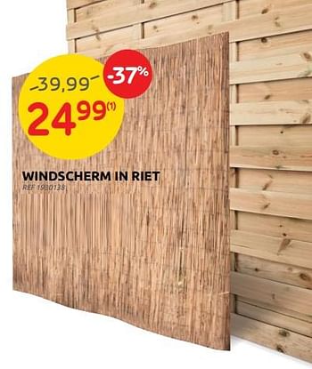 Promoties Windscherm in riet - Huismerk - Brico - Geldig van 11/05/2022 tot 23/05/2022 bij Brico