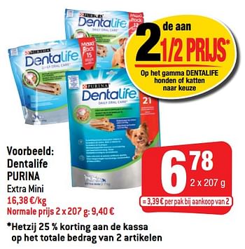 Promoties Dentalife purina - Purina - Geldig van 11/05/2022 tot 17/05/2022 bij Smatch