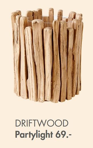 Promoties Driftwood partylight - Huismerk - Casa - Geldig van 09/05/2022 tot 19/06/2022 bij Casa