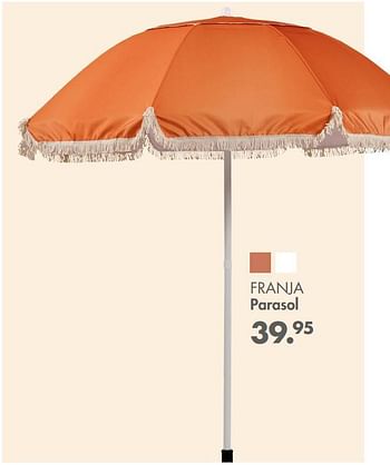 Promoties Franja parasol - Huismerk - Casa - Geldig van 09/05/2022 tot 19/06/2022 bij Casa