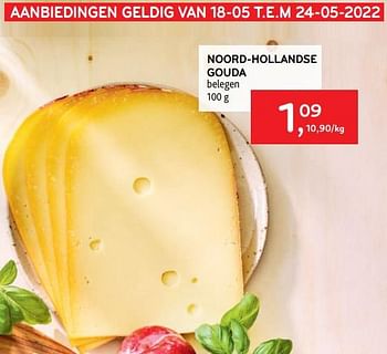 Promoties Noord-hollandse gouda belegen - Huismerk - Alvo - Geldig van 18/05/2022 tot 24/05/2022 bij Alvo