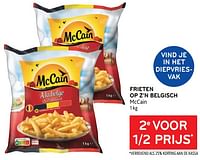 Frieten op z’n belgisch mccain 2e voor 1-2 prijs-Mc Cain