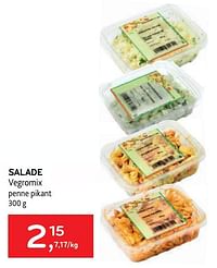Salade vegromix penne pikant-Vegromix