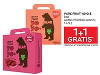Pure fruit yoyo’s bear 1+1 gratis-Bear