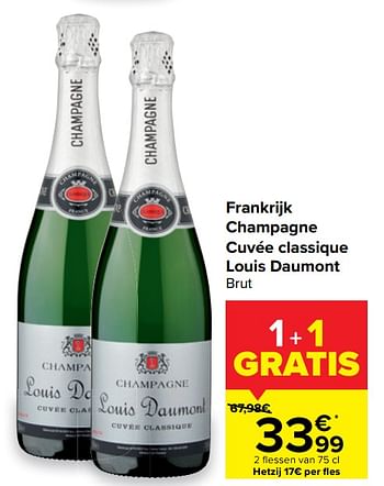 Louis Daumont Cuvee Classique Brut, Champagne
