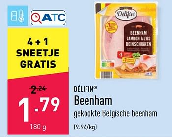Promoties Beenham - Delifin - Geldig van 20/05/2022 tot 27/05/2022 bij Aldi