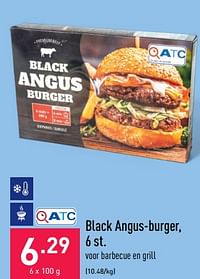 Black angus-burger-Huismerk - Aldi