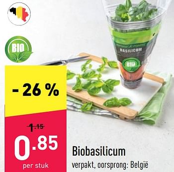 Promoties Biobasilicum - Huismerk - Aldi - Geldig van 16/05/2022 tot 21/05/2022 bij Aldi