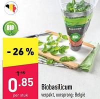 Biobasilicum-Huismerk - Aldi