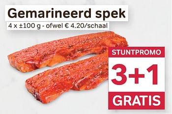 Promoties Gemarineerd spek - Huismerk - Bon'Ap - Geldig van 11/05/2022 tot 24/05/2022 bij Bon'Ap
