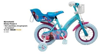 Promoties Kinderfiets disney frozen ii - Disney - Geldig van 16/05/2022 tot 24/05/2022 bij Gamma