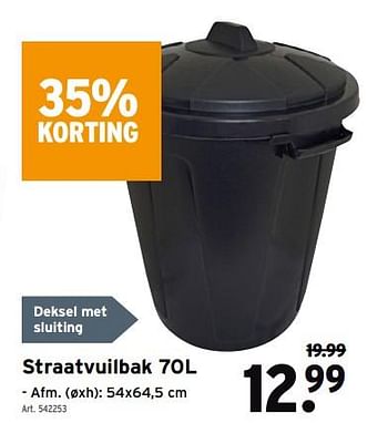 Promoties Straatvuilbak - Allibert - Geldig van 16/05/2022 tot 24/05/2022 bij Gamma