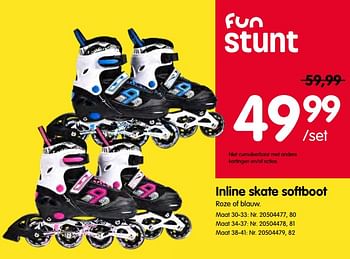 Promoties Inline skate softboot - Huismerk - Fun - Geldig van 11/05/2022 tot 24/05/2022 bij Fun