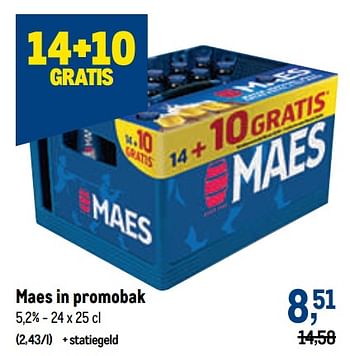 Promoties Maes - Maes - Geldig van 18/05/2022 tot 31/05/2022 bij Makro