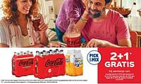 2+1 gratis bij aankoop van coca-cola zero, coke zero zero caf, coke zero lemon, coke regular, alle varianten fanta-sprite-The Coca Cola Company