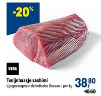 Tonijnhaasje sashimi-Huismerk - Makro