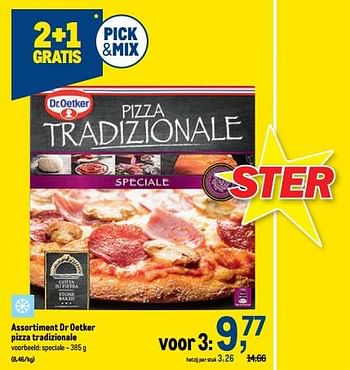Promoties Dr oetker pizza tradizionale speciale - Dr. Oetker - Geldig van 18/05/2022 tot 31/05/2022 bij Makro