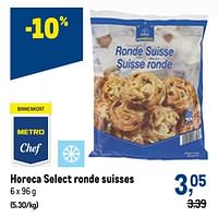 Horeca select ronde suisses-Huismerk - Makro