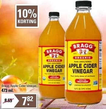 Promoties Bragg apple cider vinegar - Geldig van 11/05/2022 tot 28/05/2022 bij De Online Drogist