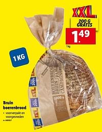 Bruin boerenbrood-Huismerk - Lidl