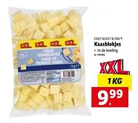 Kaasblokjes-Chef select & you