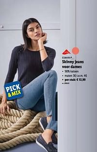 Skinny jeans voor dames-Esmara