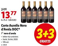 Corte aurelio nero d‘avola doc-Rode wijnen