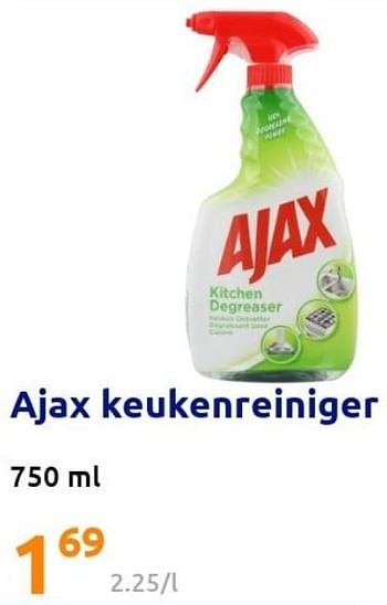 Promoties Ajax keukenreiniger - Ajax - Geldig van 11/05/2022 tot 17/05/2022 bij Action