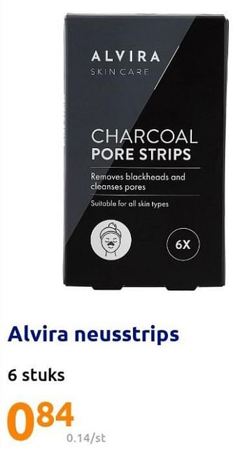 Promoties Alvira neusstrips - Alvira - Geldig van 11/05/2022 tot 17/05/2022 bij Action