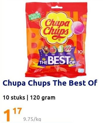 Promoties Chupa chups the best of - Chupa Chups - Geldig van 11/05/2022 tot 17/05/2022 bij Action
