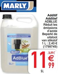 Additif additief adblue-Marly