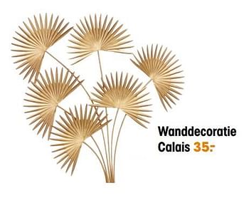 Promotions Wanddecoratie calais - Produit maison - Kwantum - Valide de 13/05/2022 à 31/10/2022 chez Kwantum