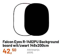 Falcon eyes r-1482pu background board wit-zwart 148x200cm-Falcon