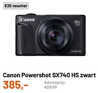 Canon powershot sx740 hs zwart-Canon