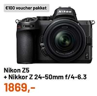 Nikon z5 + nikkor z 24-50mm f-4-6.3-Nikon