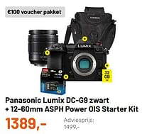 Panasonic lumix dc-g9 zwart + 12-60mm asph power ois starter kit-Panasonic
