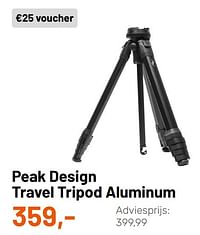 Peak design travel tripod aluminum-Peak Design