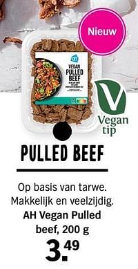 Ah vegan pulled beef-Huismerk - Albelli