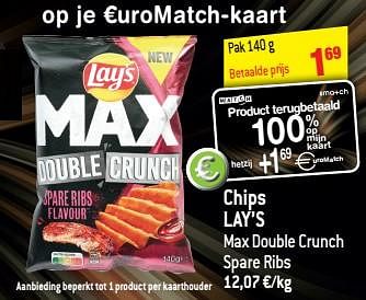 Promoties Chips lay’s - Lay's - Geldig van 18/05/2022 tot 24/05/2022 bij Smatch