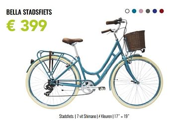 Promoties Prestige fietsen bella stadsfiets - Prestige Fietsen - Geldig van 30/05/2022 tot 19/06/2022 bij Euro Shop