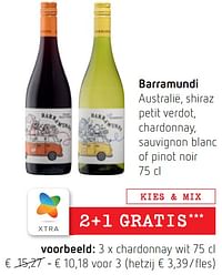 Barramundi chardonnay wit-Witte wijnen
