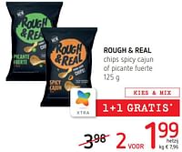Rough + real chips spicy cajun of picante fuerte-Rough & Real