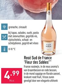 Rosé sud de france fleur des sables-Rosé wijnen