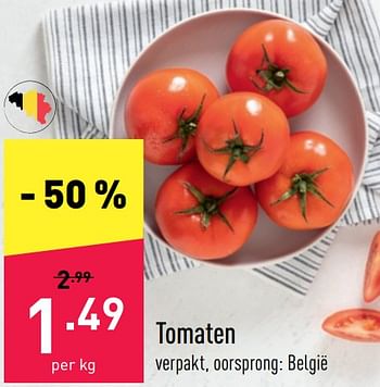 Promoties Tomaten - Huismerk - Aldi - Geldig van 23/05/2022 tot 28/05/2022 bij Aldi