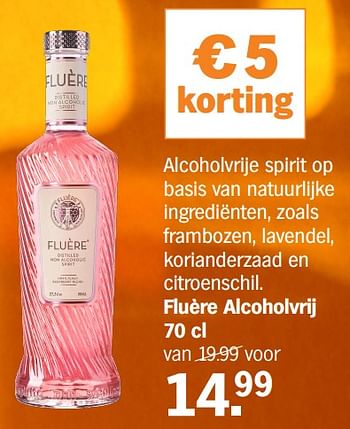 Promoties Fluère alcoholvrij - Fluère en Fluère - Geldig van 15/05/2022 tot 03/06/2022 bij Albert Heijn