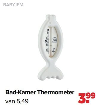 Promoties Babyjem bad-kamer thermometer - BabyJem - Geldig van 16/05/2022 tot 11/06/2022 bij Baby-Dump