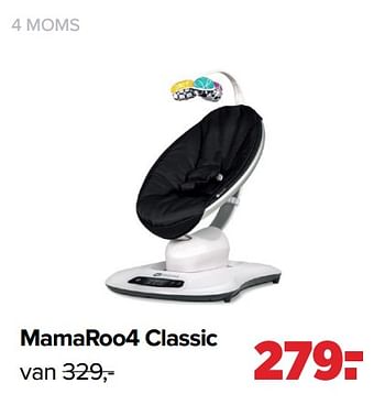Promoties 4 moms mamaroo4 classic - 4Moms - Geldig van 16/05/2022 tot 11/06/2022 bij Baby-Dump
