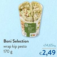 Boni selection wrap kip pesto-Boni