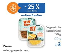 Vivera vegetarische kaasschnitzel-Vivera