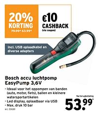Bosch accu luchtpomp easypump 3,6v-Bosch
